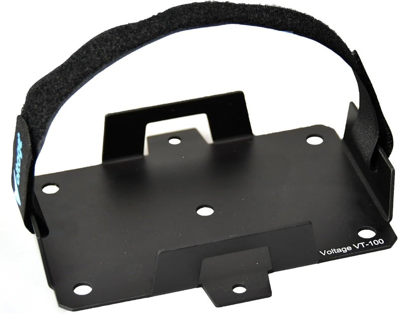 VOLTAGE صينية بطارية صغيرة لـ 12V 15AH، 12V 12AH، 12V 9AH، 12V 8AH، 12V 7AH، 12V 6AH، 6V 7AH، 6V 12AH، بطاريات YTX7B-BS، YTX9-BS، YTX14BS والمزيد. قاعدة بطارية مع حزام تثبيت VT-100 - Image 2